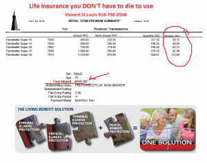 Trendsetter LB life insurance you don't have to die to use 